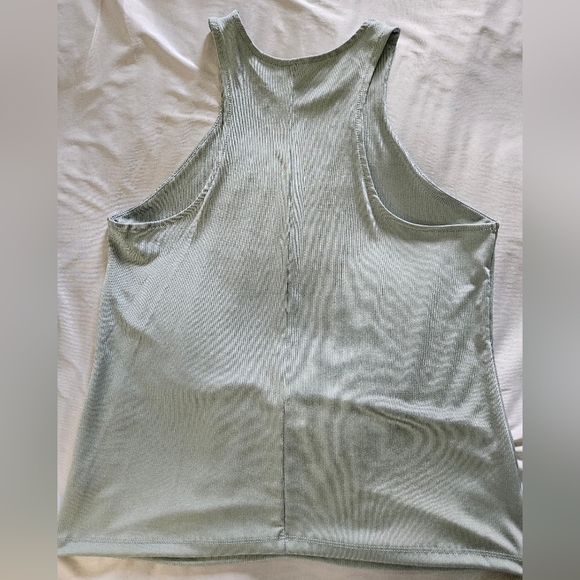A. New Day Light Mint Green Sleeveless Racerback Tank Top Size XL - Picture 5 of 7